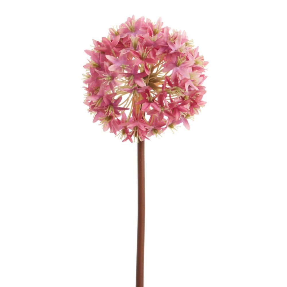Pink Long Stem Faux Flower New